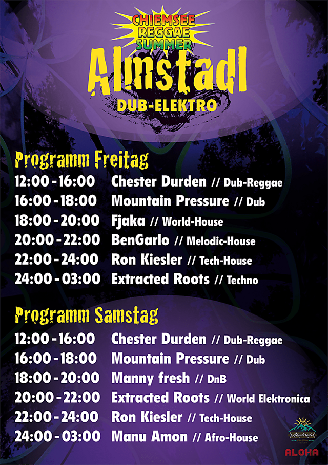 Almdorado Timetable